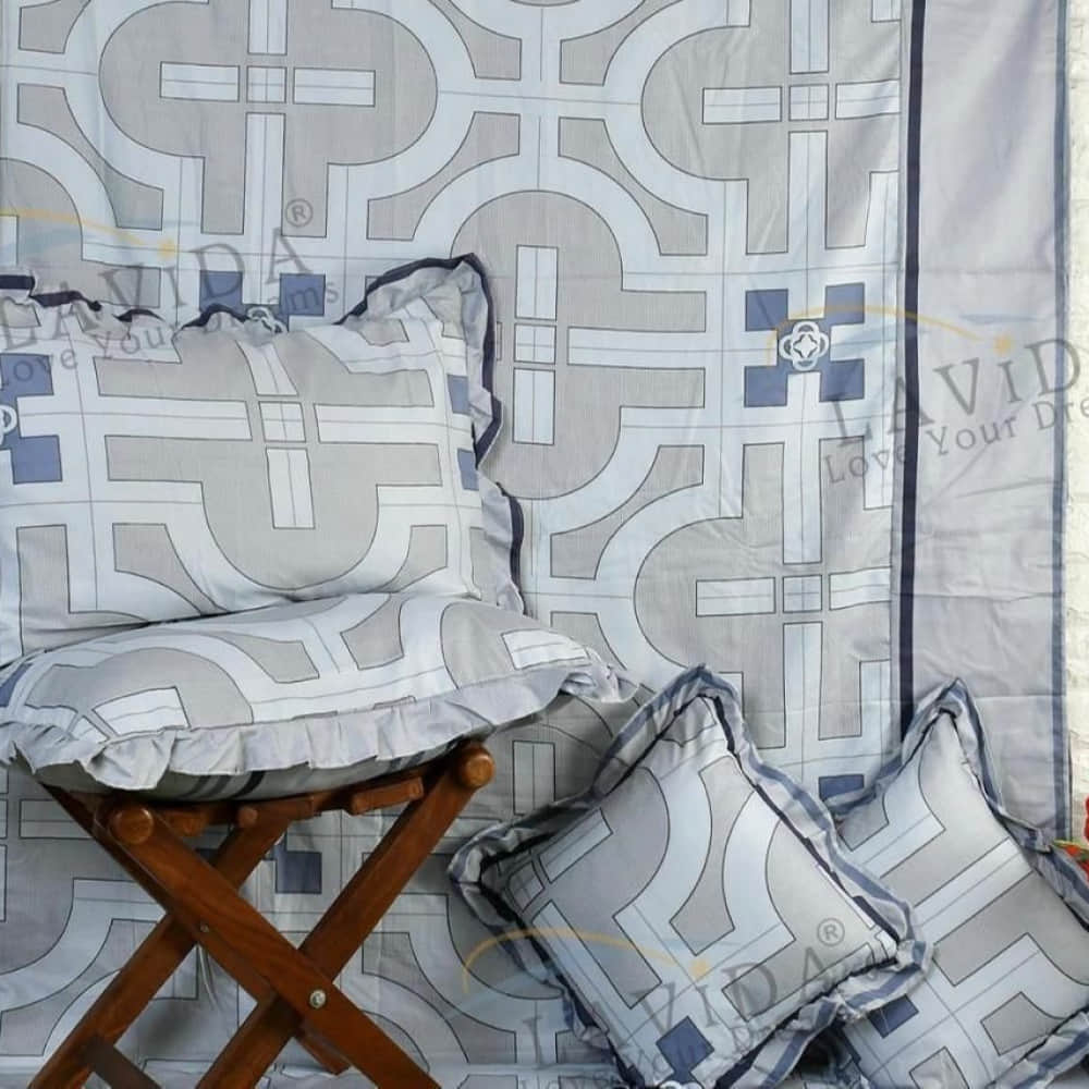 Double bed (5 Pcs. Set) - photo
