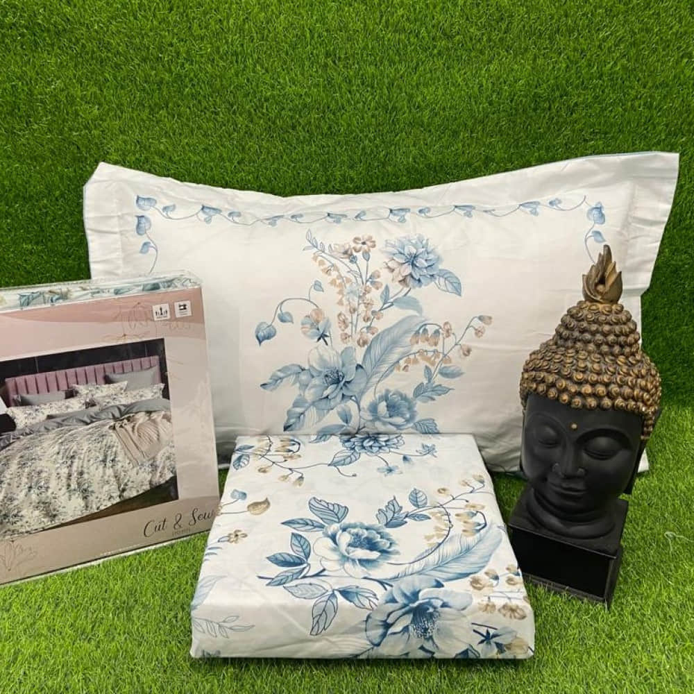 Designer King Size Bedsheet - photo