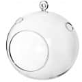 Hanging Planter Crystal Glass Terrarium Ball - top_view
