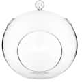Hanging Planter Crystal Glass Terrarium Ball - rear_view