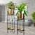 Florence Metal Square Planter (Set of 2) - photo