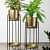 Florence Metal Square Planter (Set of 2) - front_view