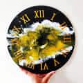Epoxy Resin Wall Clock - photo