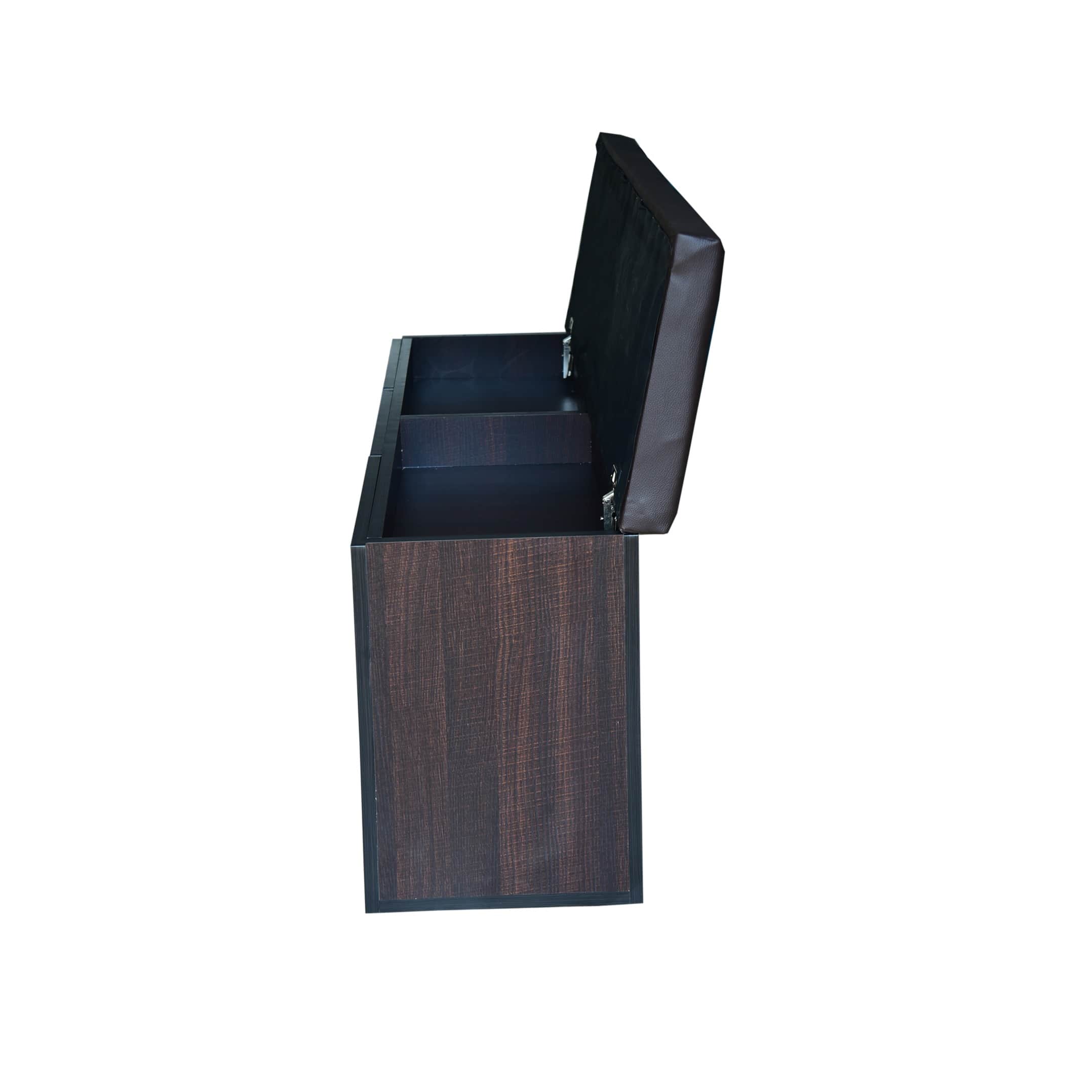 Wooden Shoe Rack With Seat - right_view