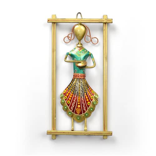 Metal Rajasthani Musicians Item showpiece ( Set of 3 )