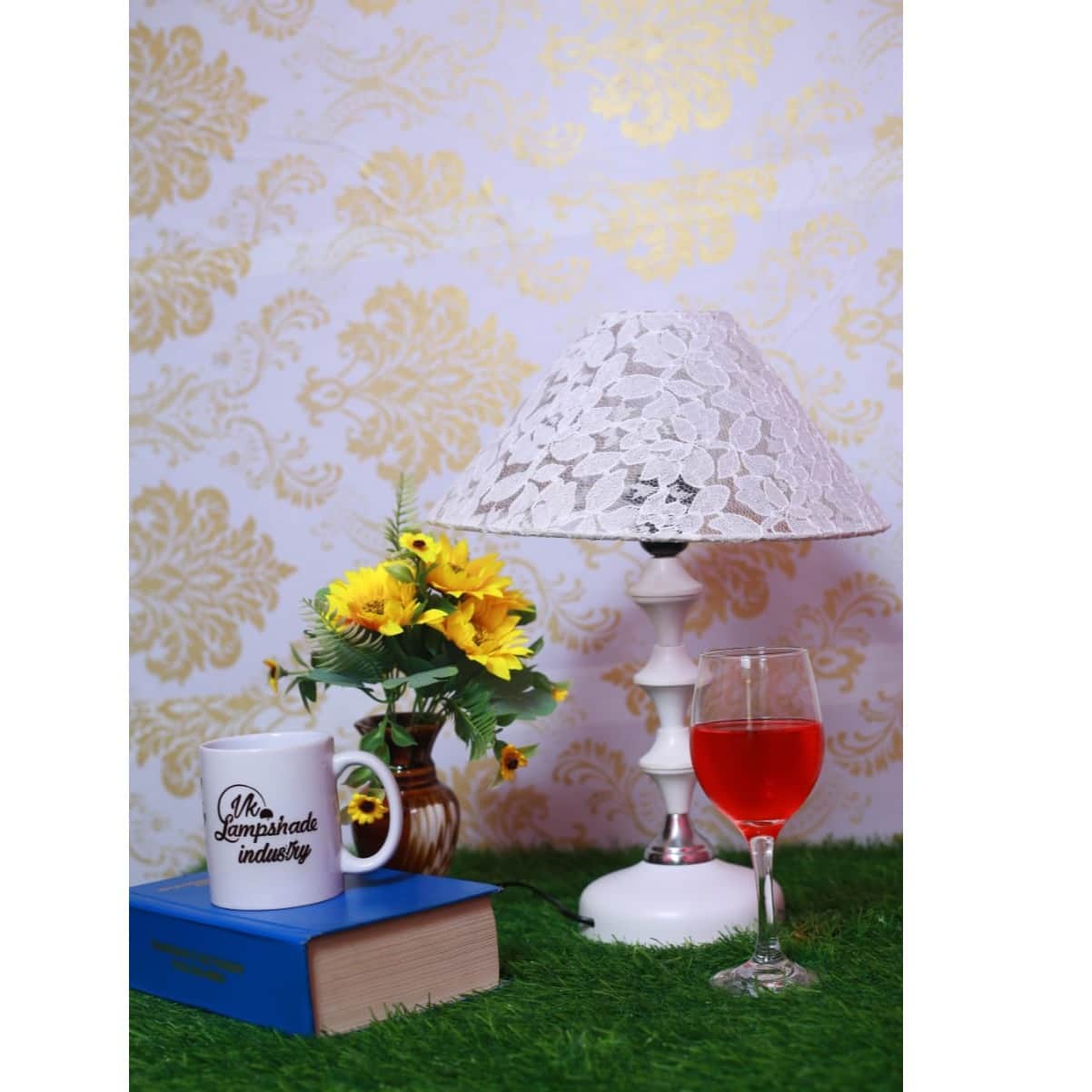 Transparent Cone Lampshade - rear_view
