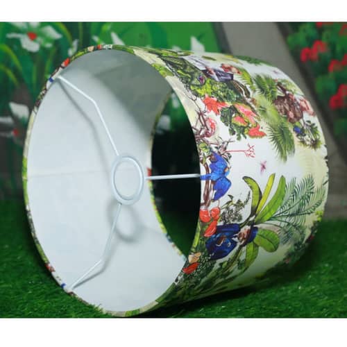Dr. Monkey Drum Printed Lampshade