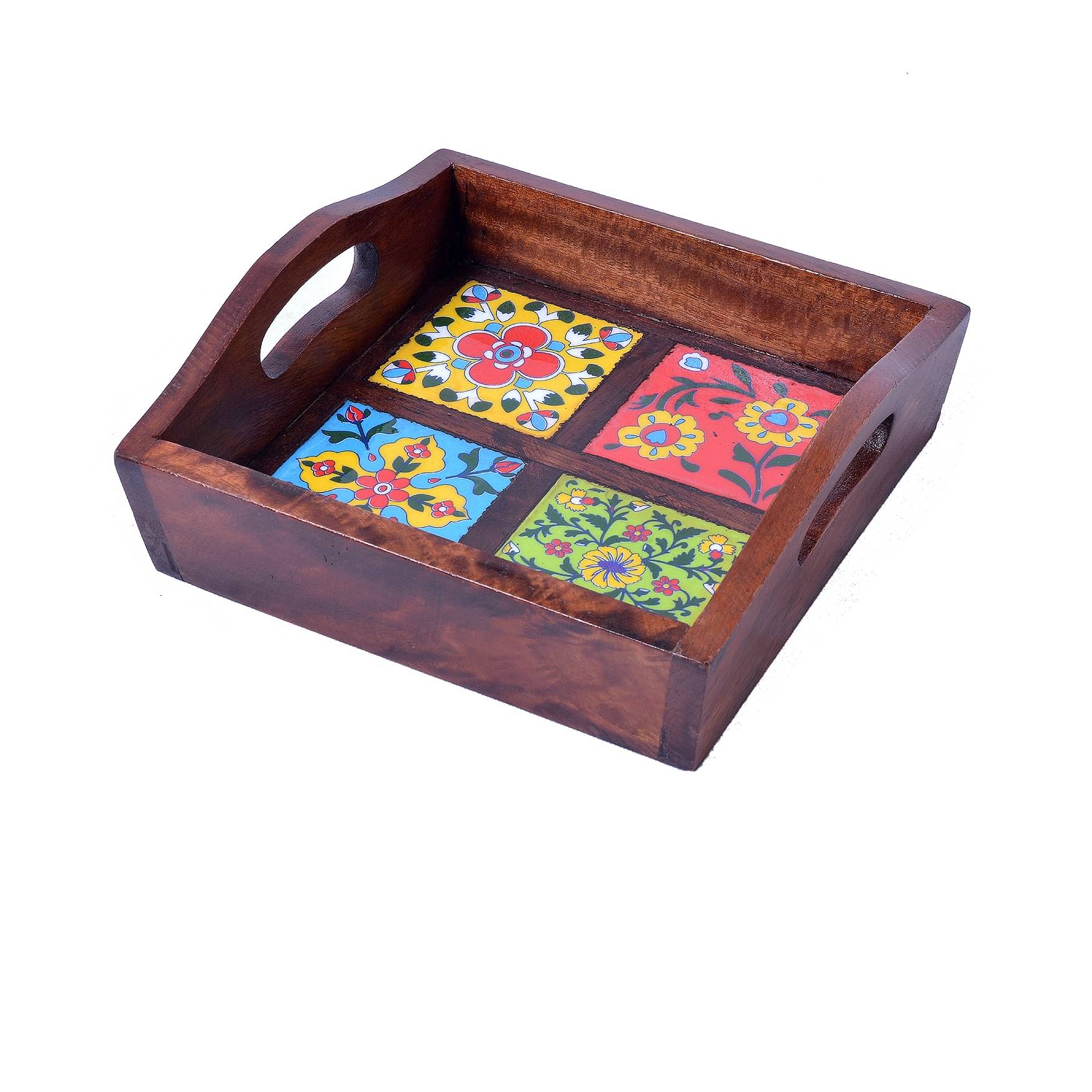 Tile-Fitted Small Tray