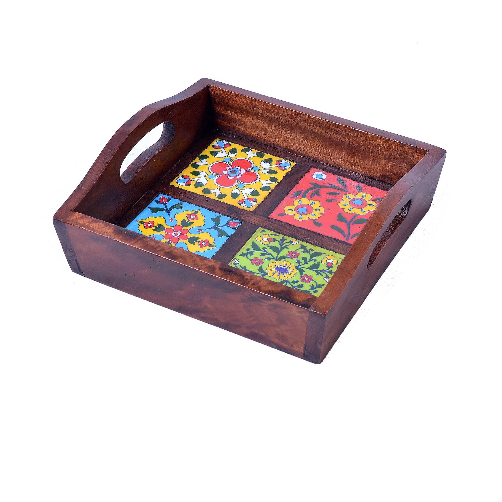 Tile-Fitted Small Tray