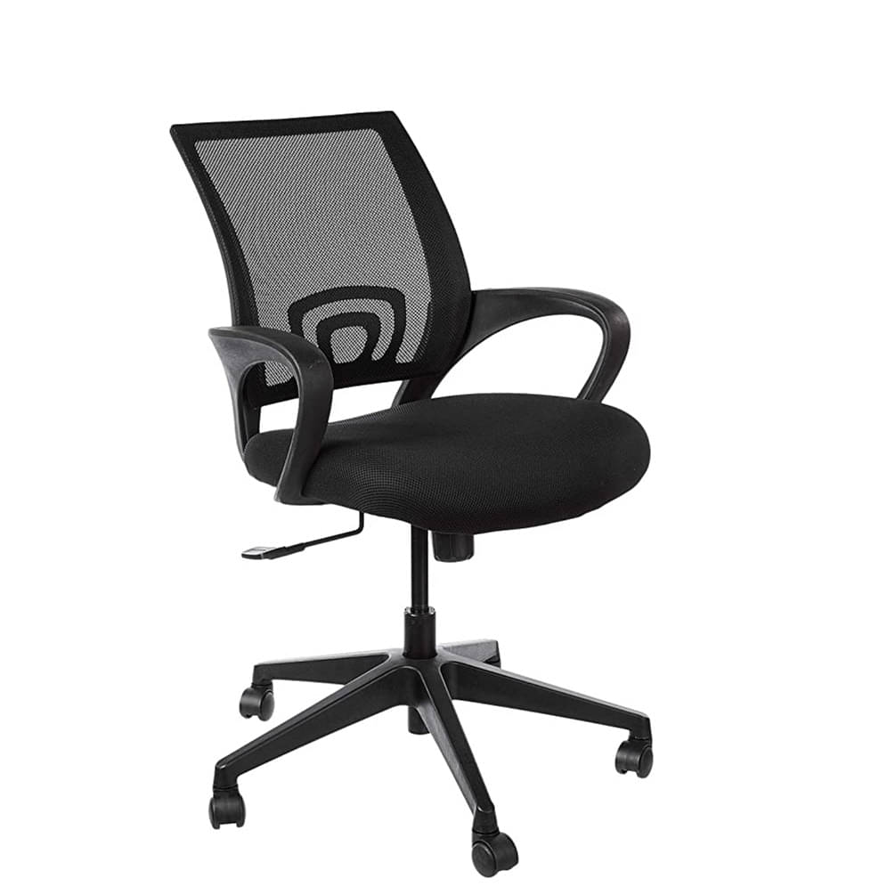 Office Arm Net Chair In Black