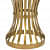 Designer Metal Center Table - bottom_view