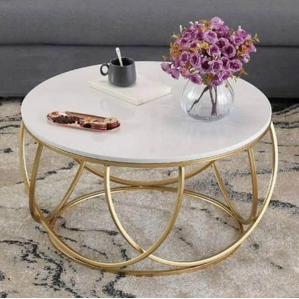 Metal Coffee Table - photo