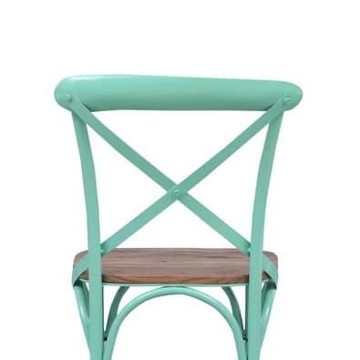Varg Metallic Cafe Chair - left_view