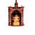 Wall Hanging Small Temple - front_view