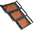 Designer Serving Tray Set of 3 - top_view