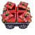 Designer Cart Shape Dry-Fruit Box - rear_view