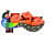 Designer Peacock Shape Dry-Fruit Box - rear_view