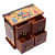 Hand painted Tabletop Small 4 Drawer Chest - front_view