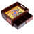 Handpainted Serving Tray with Drawer - top_view