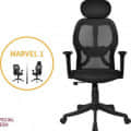 Marvel High Back Office Chair - rear_view
