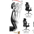 Marvel High Back Office Chair - left_view