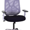 Grey High Back Boss Chair - top_view