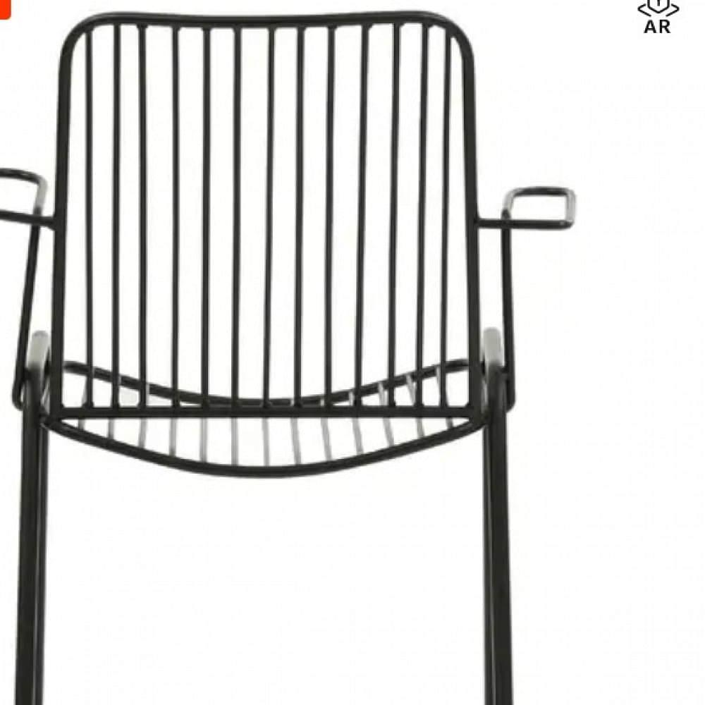 Metal Cafe Chair - photo
