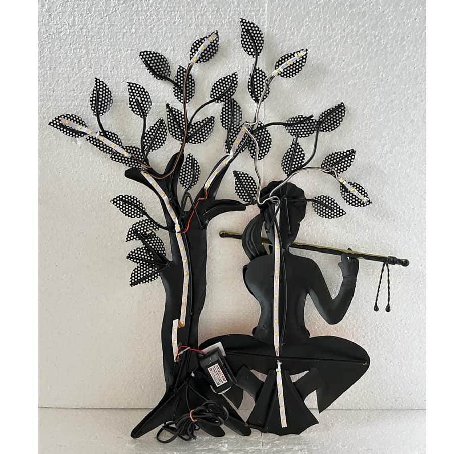 A Tree With Krishna Flute - rear_view