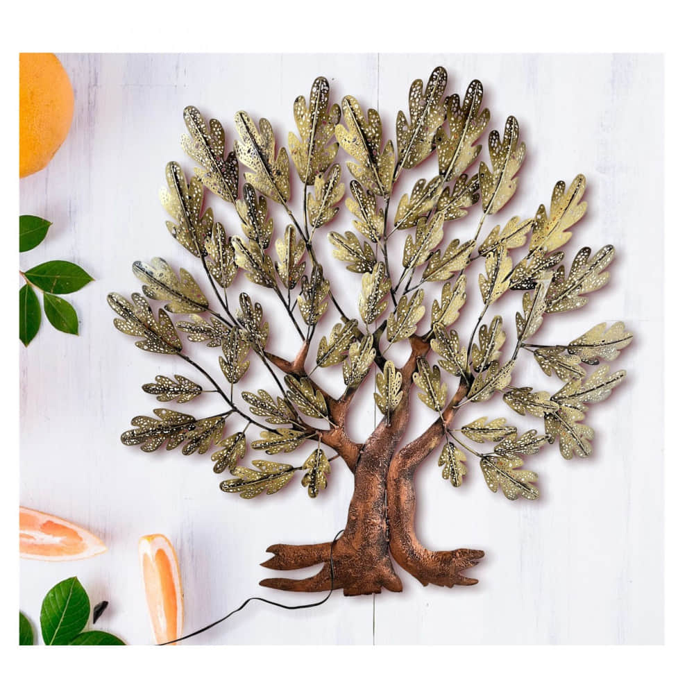 Decorative Leaf Tree Wall Art - photo