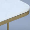 Console Table With Gold Finish - right_view
