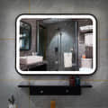Led Mirror with Frame Smart Touch Senser Wall Mounted - photo