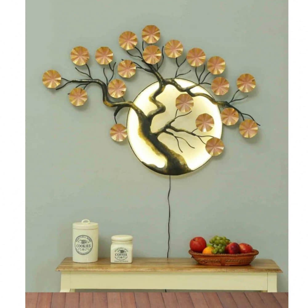 Sun Moon Tree Wall Art - photo