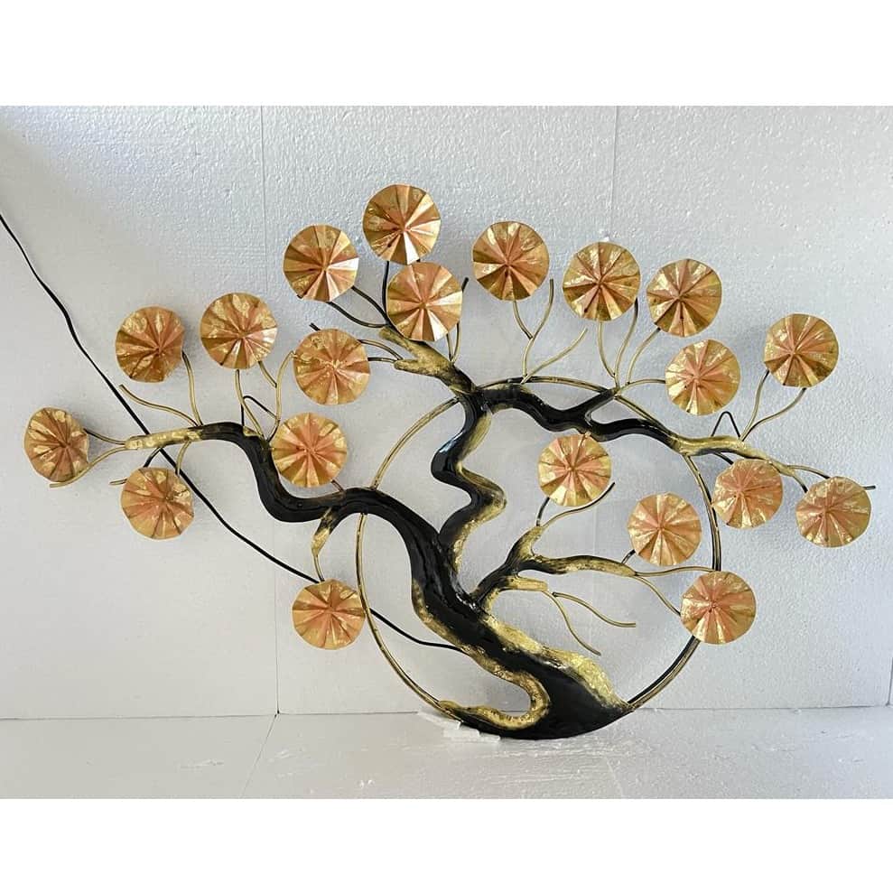 Sun Moon Tree Wall Art - top_view