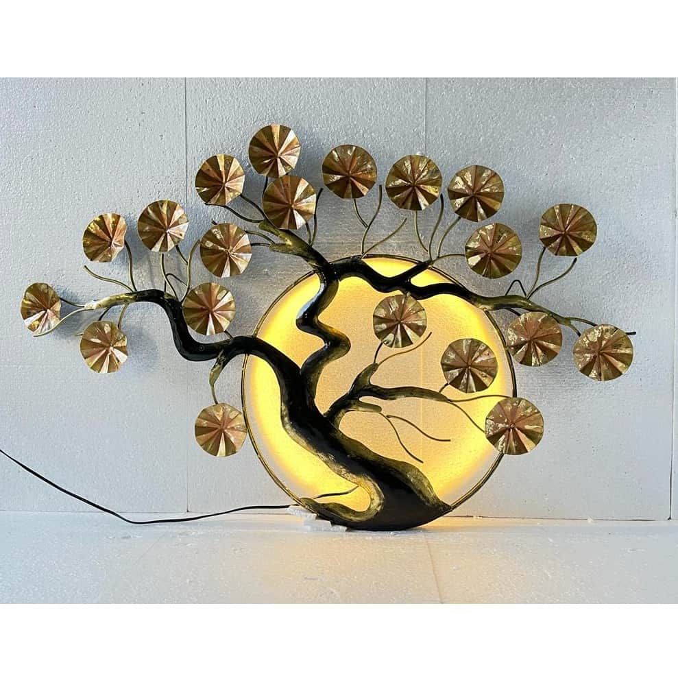 Sun Moon Tree Wall Art - left_view