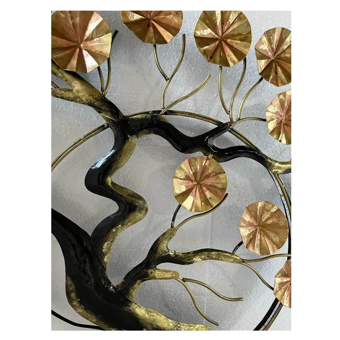 Sun Moon Tree Wall Art - bottom_view