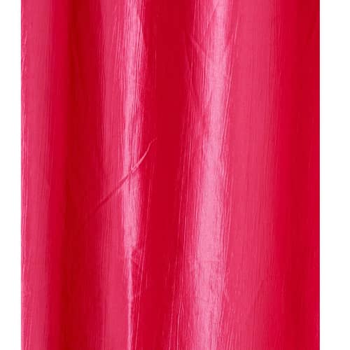 Flower With Bird Long Window Single Curtain (Pink)