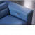 Lounge Design Recliner Sofa In Blue Color - rear_view