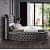 Round Chesterfield King Size Bed - top_view