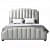 Luxury Royal Elegant King Size Bed - top_view