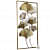 Fan Shaped Leaf Metal Wall Art - photo