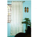 Arrow Design Long Window Single Curtain (Green) - photo