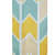 Polyester Long Window Single Curtain Printed Fabric(Yellow &Green) - rear_view