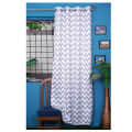 Zig Zag Long Window Single Curtain - photo