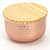 Rose Gold Stainless Steel Wax Candle Container (Rose Mist) - rear_view