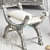 Bone Inlay Stool - top_view