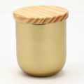 Gold Stainless Steel Wax Candle Container (Vanilla) - left_view