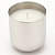 Silver Stainless Steel Wax Candle Container (Lavender) - rear_view