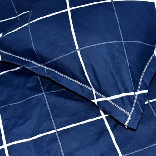 Geometric Double Bed sheet (Blue)
