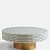 Bone Inlay Scroll Vine Inlay Coffee Table - front_view