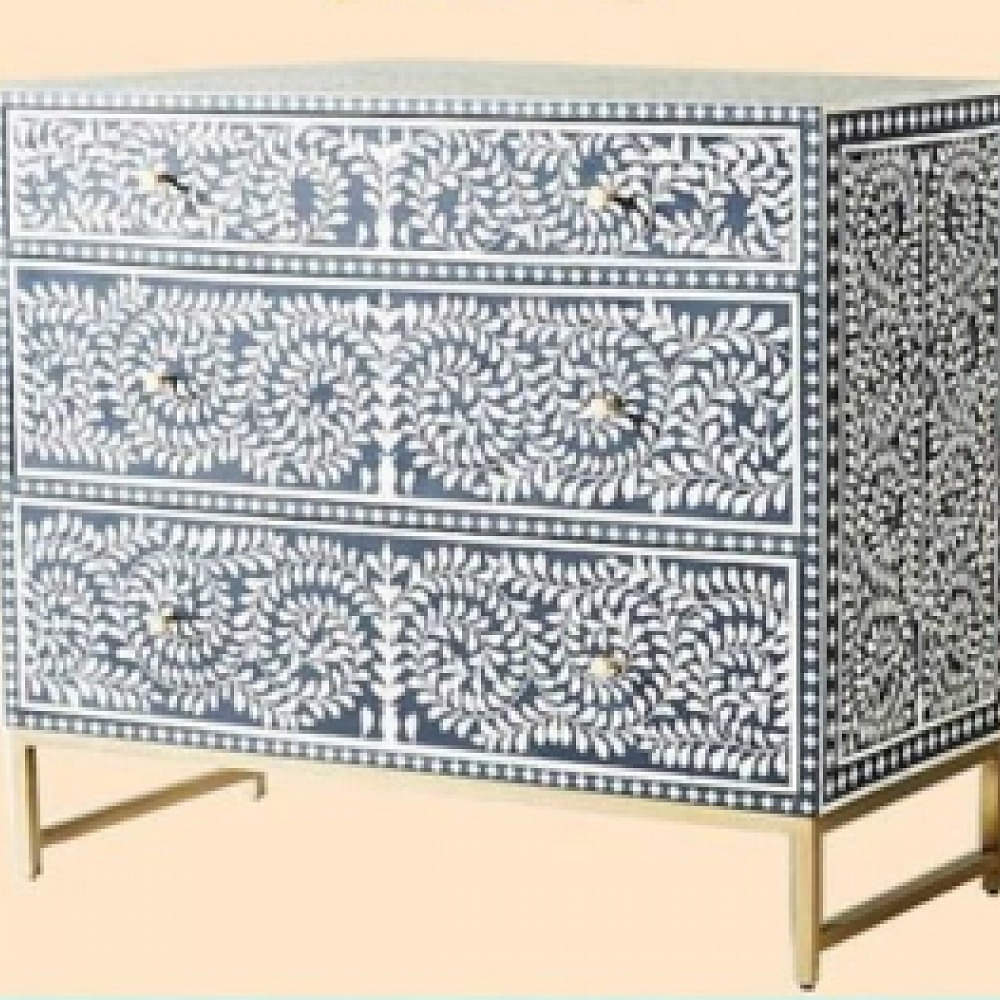 Scroll Vine Inlay Buffet - photo